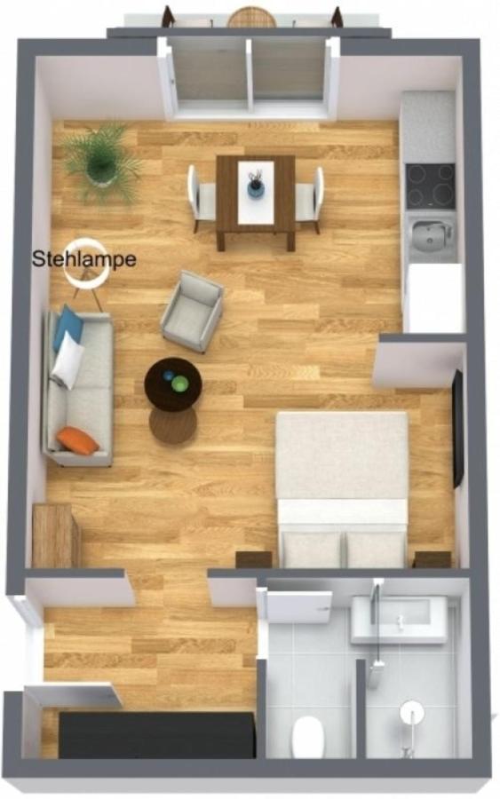 4Hafenzeiten - Ferienwohnung Nie 3 Moeve Timmendorfer Strand Eksteriør billede